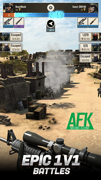 So tài bắn tỉa trong game hành động bắn súng Sniper Battle: 3D War Shooter 1 So tài bắn tỉa trong game hành động bắn súng Sniper Battle: 3D War Shooter 1