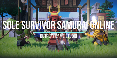 Điều khiển võ sĩ samurai chiến đấu trong game hành động Sole Survivor Samurai Online
