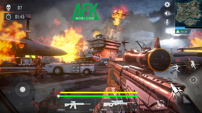 Dấn thân vào những nhiệm vụ kịch tính trong game Strike Force FPS Shooter 0