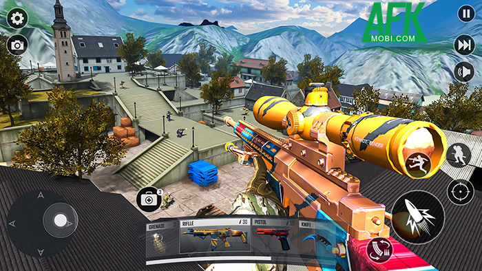 Dấn thân vào những nhiệm vụ kịch tính trong game Strike Force FPS Shooter 3