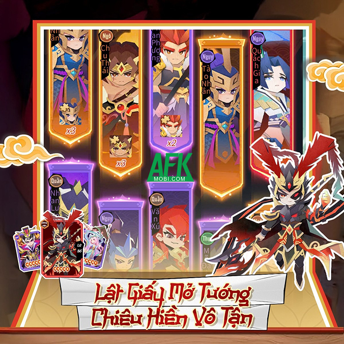 Tam Quốc Giấy game đấu tướng mới sắp được ra mắt trên cổng Chơi Ngay VNG 2