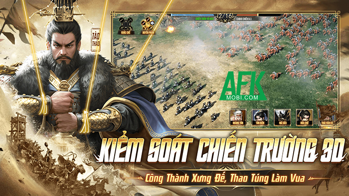 Game điều binh, khiển tướng Thao Túng Tam Quốc – Vplay cập bến thị trường Việt Nam