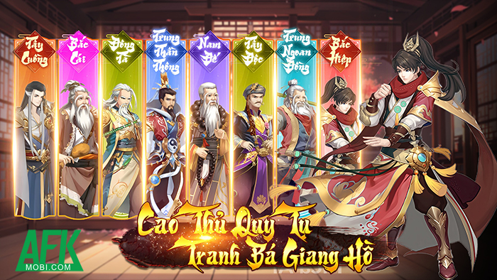 Thiên Hạ Ngũ Tuyệt game đấu tướng chủ đề võ hiệp Kim Dung sắp ra mắt tại Việt Nam 0
