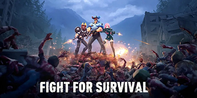 Điều khiển những người sống sót tiêu diệt bọn xác sống trong game Undead Raiders