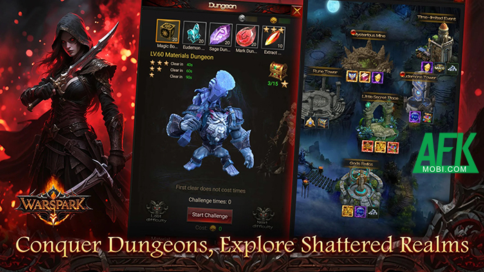 Warspark game MMORPG cày cuốc màn hình dọc lấy cảm hứng từ Diablo 0