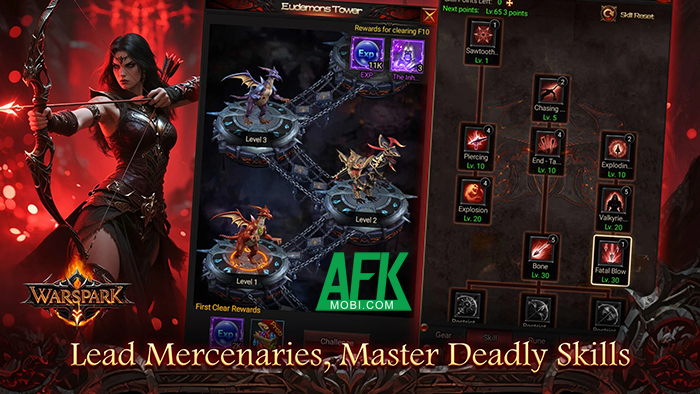 Warspark game MMORPG cày cuốc màn hình dọc lấy cảm hứng từ Diablo 2