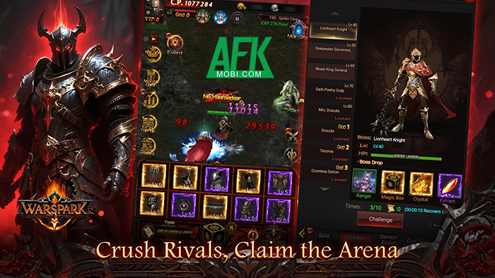 Warspark game MMORPG cày cuốc màn hình dọc lấy cảm hứng từ Diablo 3