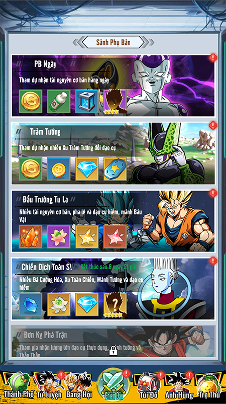Rồng Thần Đại Chiến game idle lấy chủ đề Dragon Ball ra mắt game thủ Việt 5