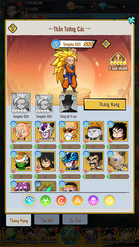 Rồng Thần Đại Chiến game idle lấy chủ đề Dragon Ball ra mắt game thủ Việt 6