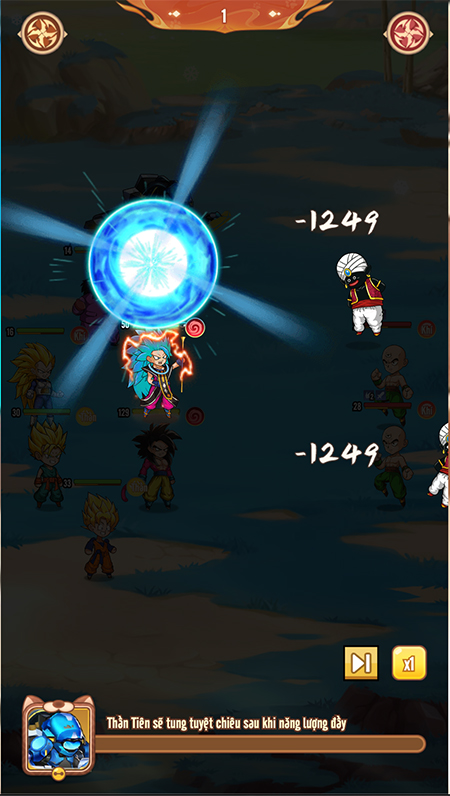 Rồng Thần Đại Chiến game idle lấy chủ đề Dragon Ball ra mắt game thủ Việt 2