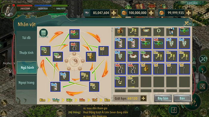 Kiếm Hiệp Tình 1 Mobile game nhập vai cày cuốc kinh điển cập bến làng game Việt 4