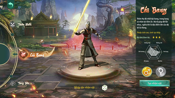 Kiếm Hiệp Tình 1 Mobile game nhập vai cày cuốc kinh điển cập bến làng game Việt 1