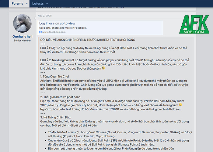 Arknights: Vùng Đất Tận Cùng đang thu hút sự chú ý của rất nhiều game thủ Việt 3