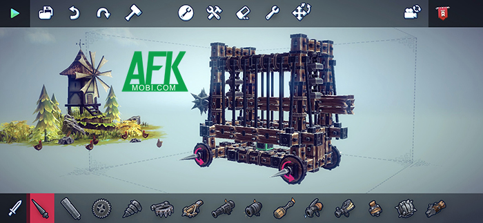 Game sandbox nổi tiếng Besiege đã chính thức có mặt trên nền tảng mobile 1