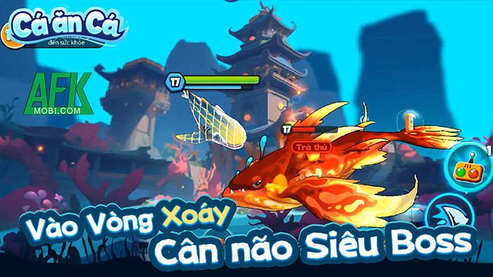 Cá ăn cá: Fish Eat Fish game casual sinh tồn lấy cảm hứng từ Feeding Frenzy 1