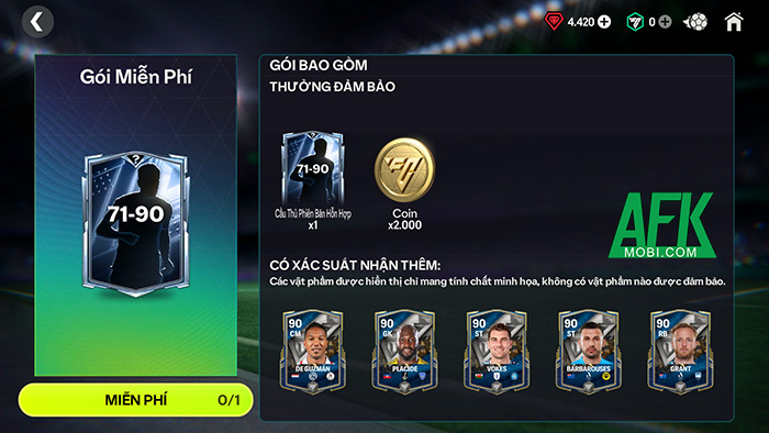 Tổng hợp các cách mà game thủ có thể cày Coin trong EA Sports FC Mobile Vietnam 4 Tổng hợp các cách mà game thủ có thể cày Coin trong EA Sports FC Mobile Vietnam 4