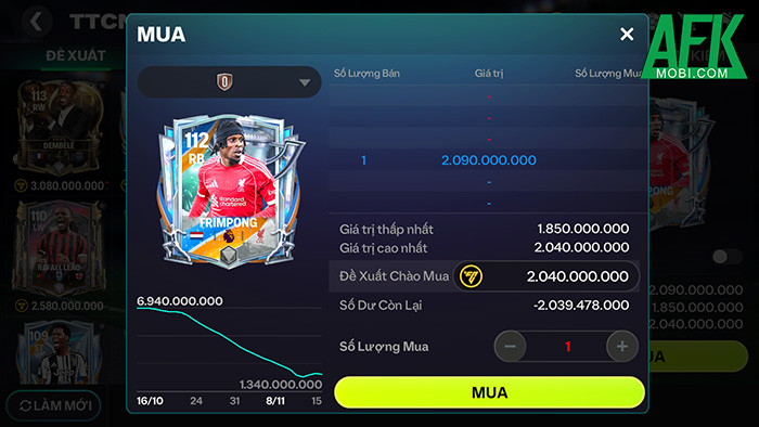 Tổng hợp các cách mà game thủ có thể cày Coin trong EA Sports FC Mobile Vietnam 6 Tổng hợp các cách mà game thủ có thể cày Coin trong EA Sports FC Mobile Vietnam 6