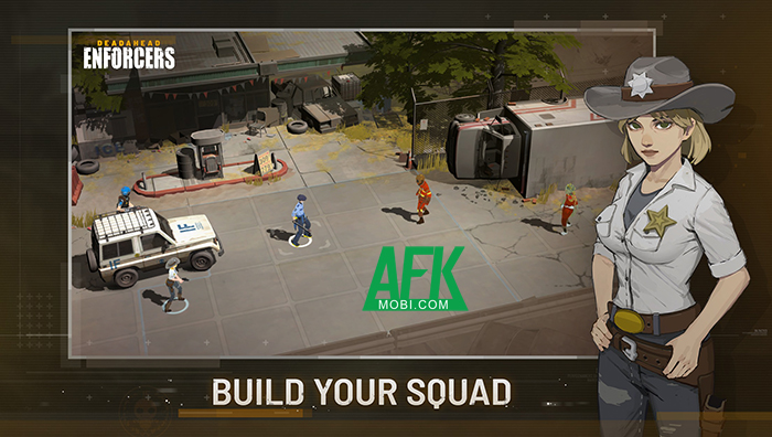 Sử dụng chiến thuật để đối mặt những con thây ma với game Dead Ahead Enforcers 0