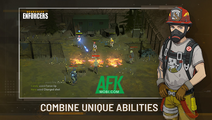 Sử dụng chiến thuật để đối mặt những con thây ma với game Dead Ahead Enforcers 1