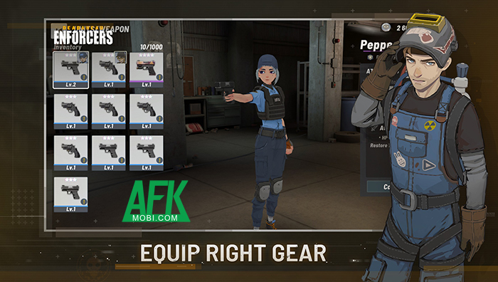 Sử dụng chiến thuật để đối mặt những con thây ma với game Dead Ahead Enforcers 3