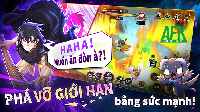 Gậy Gỗ Cấp 99+ game nhập vai nhàn rỗi lấy chủ đề từ bộ webtoon hài hước cùng tên 0