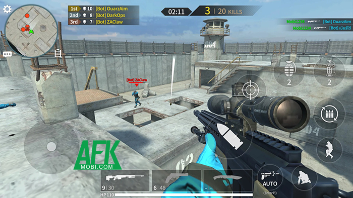 Gunfight King game hành động FPS trực tuyến mang chất CF cổ điển trong gameplay 2