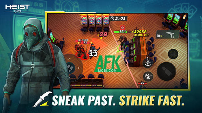 Thực hiện những phi vụ cướp đầy táo bạo trong game Heist-Ops: Top-down Shooter 2 Thực hiện những phi vụ cướp đầy táo bạo trong game Heist-Ops: Top-down Shooter 2