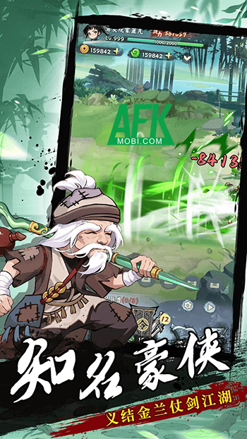 Hiệp Khách Vô Ưu game nhập vai chiến thuật kết hợp yếu tố thẻ bài lấy chủ đề võ hiệp 3