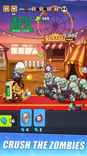 Phòng thủ trước bọn xác sống trên đường cao tốc trong game Highway Survival 1 Phòng thủ trước bọn xác sống trên đường cao tốc trong game Highway Survival 1