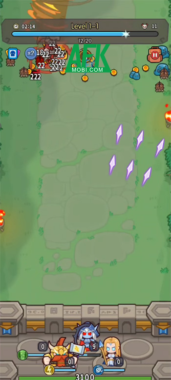 Kingdom Guardian game phòng thủ với dàn anh hùng được lấy cảm hứng từ DotA 0