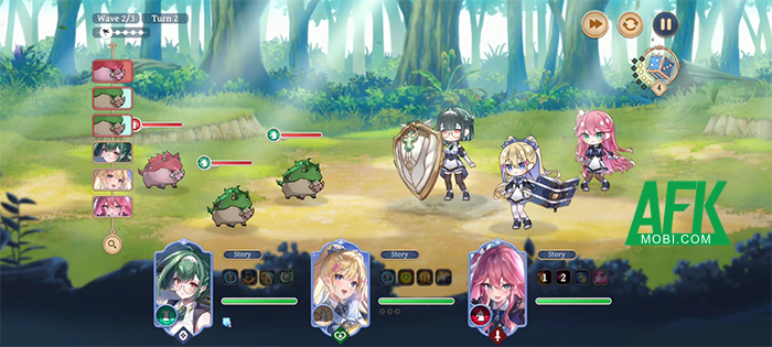 Cùng các nữ nhân vật chibi cứu lấy thế giới trong game chiến thuật Kyrie & Terra: Eternal 2 Cùng các nữ nhân vật chibi cứu lấy thế giới trong game chiến thuật Kyrie & Terra: Eternal 2