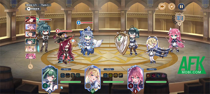 Cùng các nữ nhân vật chibi cứu lấy thế giới trong game chiến thuật Kyrie & Terra: Eternal 4 Cùng các nữ nhân vật chibi cứu lấy thế giới trong game chiến thuật Kyrie & Terra: Eternal 4