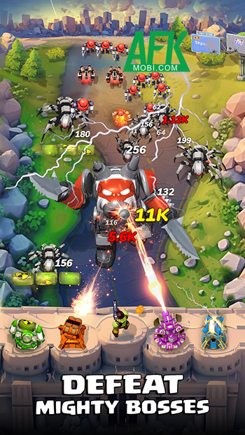 Bảo vệ tuyến phòng thủ cuối cùng của nhân loại trong game Last Legion: Tower Defense TD 2