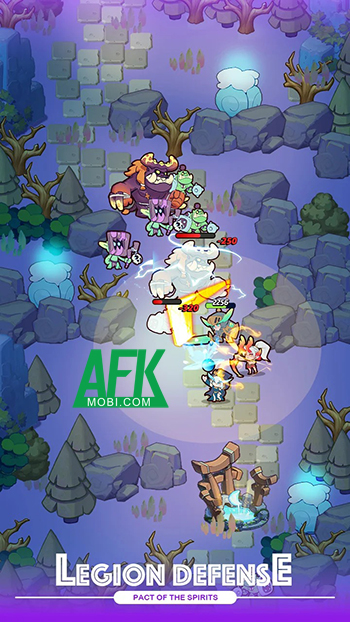 Dẫn dắt các tiên linh phòng thủ trước làn sóng kẻ thù khi về đêm trong game Lord Guard 3 Dẫn dắt các tiên linh phòng thủ trước làn sóng kẻ thù khi về đêm trong game Lord Guard 3