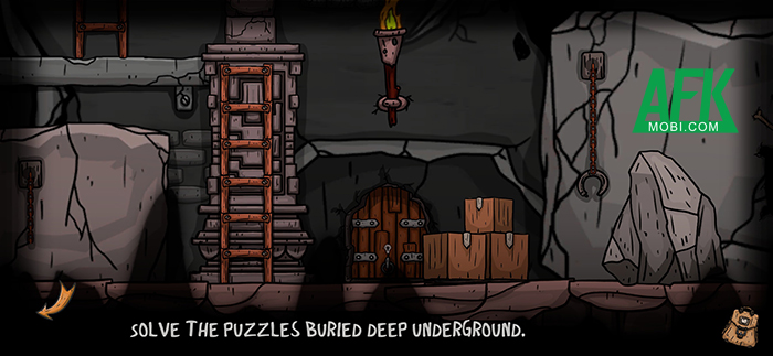 Tìm lối thoát khỏi khu hầm mỏ bị bỏ hoang trong game Lost In The Depths 1