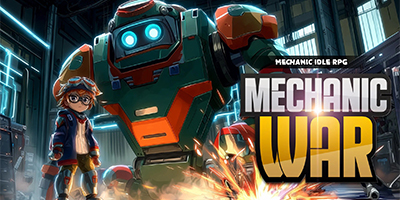 Tập hợp đội cỗ máy chiến đấu của bạn tại game nhàn rỗi Mechanic War: Idle RPG