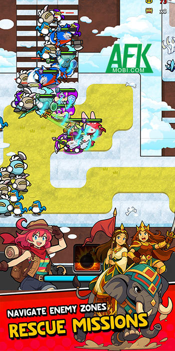 Gầy dựng những tổ đội chiến binh động vật trong game Merge Warrior Adventure Battle 2 Gầy dựng những tổ đội chiến binh động vật trong game Merge Warrior Adventure Battle 2