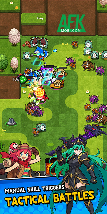 Gầy dựng những tổ đội chiến binh động vật trong game Merge Warrior Adventure Battle 4 Gầy dựng những tổ đội chiến binh động vật trong game Merge Warrior Adventure Battle 4