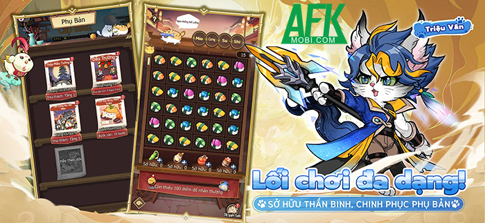 Miêu Đế Tam Quốc game thẻ tướng idle chủ đề Tam Quốc kết hợp mèo cập bến Việt Nam 3