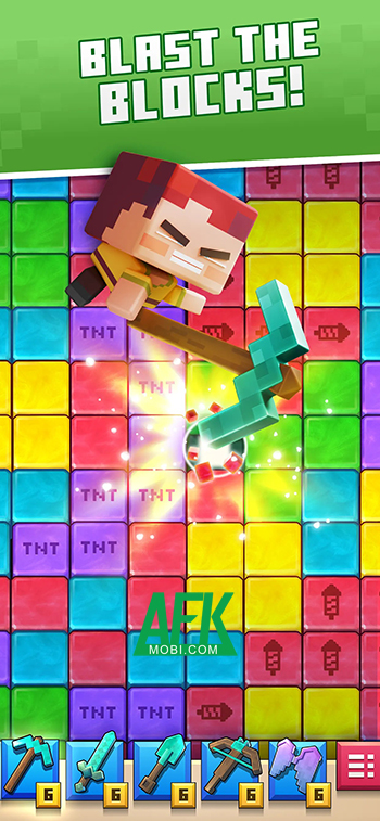 Minecraft Blast game giải đố lấy chủ đề Minecraft do cha đẻ của Candy Crush Saga phát triển 4 Minecraft Blast game giải đố lấy chủ đề Minecraft do cha đẻ của Candy Crush Saga phát triển 4