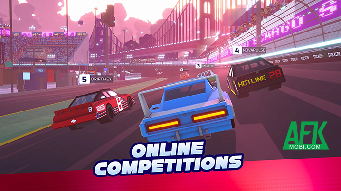 Motorland Racing game đua xe sở hữu phong cách đồ họa voxel 3D độc đáo 0