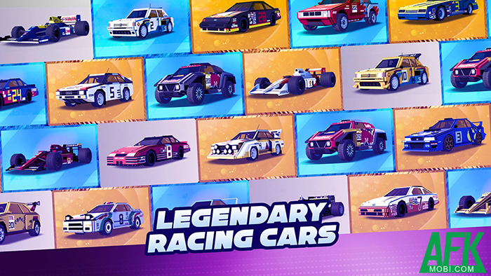 Motorland Racing game đua xe sở hữu phong cách đồ họa voxel 3D độc đáo 3