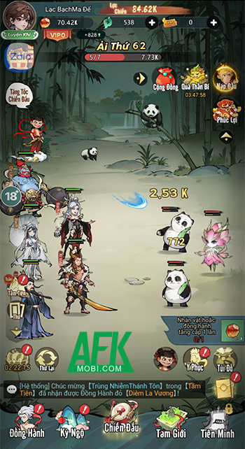 Na Tra Phong Thần Ký game rảnh tay chủ đề Phong Thần Bảng kết hợp Na Tra ra mắt trên Zalo 0