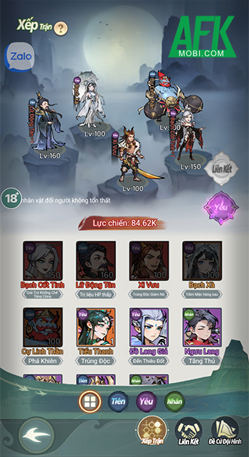 Na Tra Phong Thần Ký game rảnh tay chủ đề Phong Thần Bảng kết hợp Na Tra ra mắt trên Zalo 1