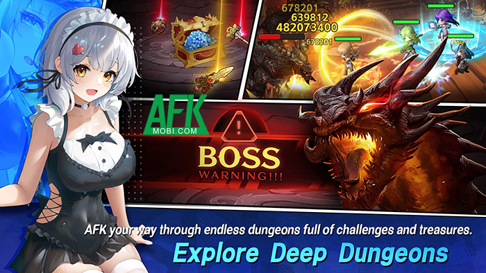 Triệu hồi những nữ anh hùng chibi cùng chiến đấu trong game Neverfall: Dungeon Trials 0