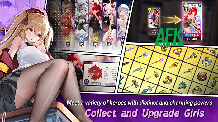 Triệu hồi những nữ anh hùng chibi cùng chiến đấu trong game Neverfall: Dungeon Trials 2