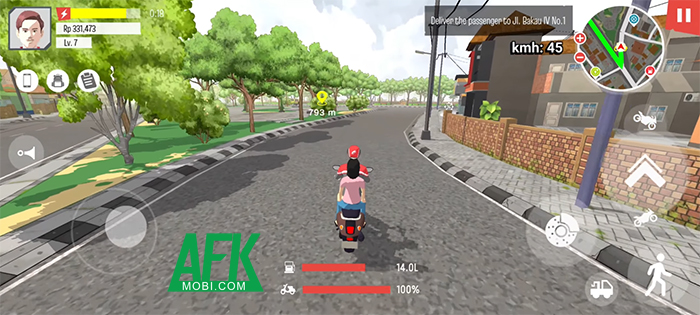 Thử cảm giác trở thành một tài xế công nghệ với game mô phỏng Ojol Life Simulator: Delivery 2