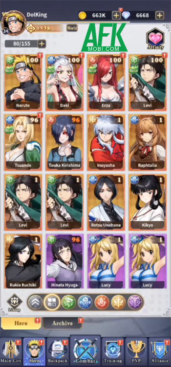 Pixel Đại Chiến game đấu tướng rảnh tay lấy chủ đề đa vũ trụ anime cập bến Việt Nam 3