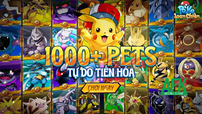 Poke Loạn Chiến game chiến thuật đấu thú chủ đề Pokémon cập bến Việt Nam 0