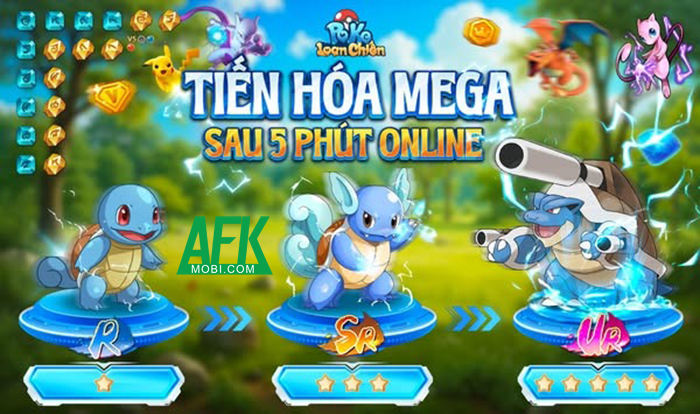 Poke Loạn Chiến game chiến thuật đấu thú chủ đề Pokémon cập bến Việt Nam 2